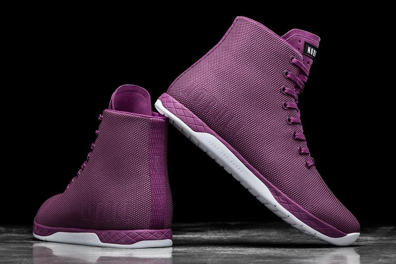 Men's Nobull High-Top Deep Purple Trainers Deep / Purple | SG V2452R